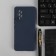 Pero cover for Samsung A53, silicone, blue