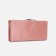 Women's wallet on magnets, pink color