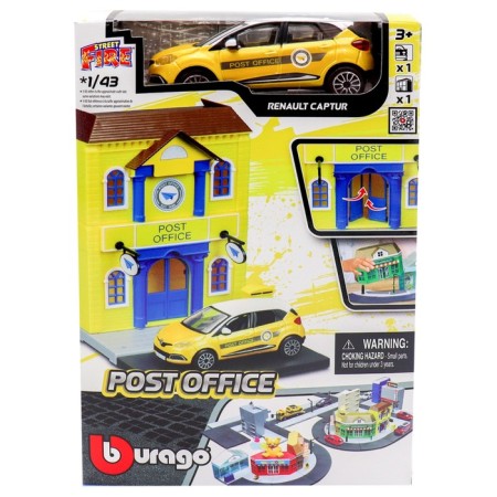 Set of game BBURAGO “Build your city! Mail ", with a Street Fire machine, 1:43-2