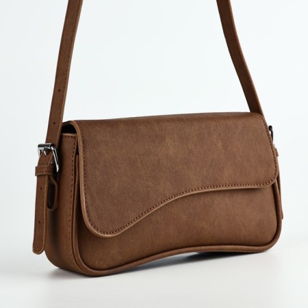 Female bag 25*14*6.5 cm, brown color-2
