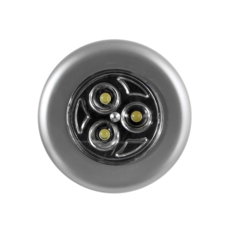 Pushlite lamp 3 diodes 6.5x6.5x2.3 cm Risalux-4