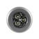 Pushlite lamp 3 diodes 6.5x6.5x2.3 cm Risalux
