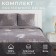 Bed linen "Ethel" duet Sweet Love 143x215 cm-2 pcs, 220x240 cm, 70x70 cm-2 pcs