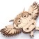Wooden designer Drovo "Owl Uh"