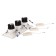 Lamp card-built era SKD-1, 320x130x100 mm, IP40, 27W, 3240LM, 4000K