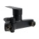 Bath mixer Zein Z3855, single -leaf, shower set, watering can 5 modes, black