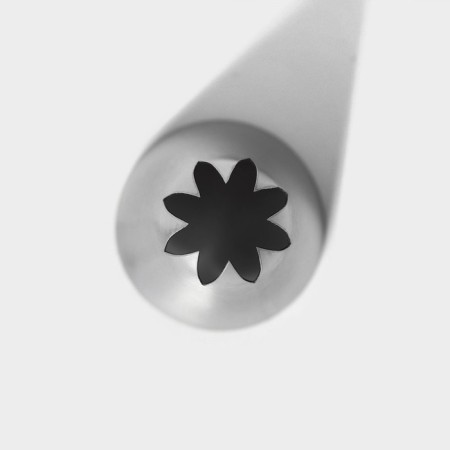Konfinett Konfinett Closed Zvezda, D = 3 cm, 0.8 cm exit, stainless steel-1