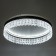 Bahroma chandelier LED 63W 3000-6000K Black gold 50x50x12 SMSM