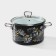 Magia pan, 5.5 l, d = 22 cm, glass cover, induction, black