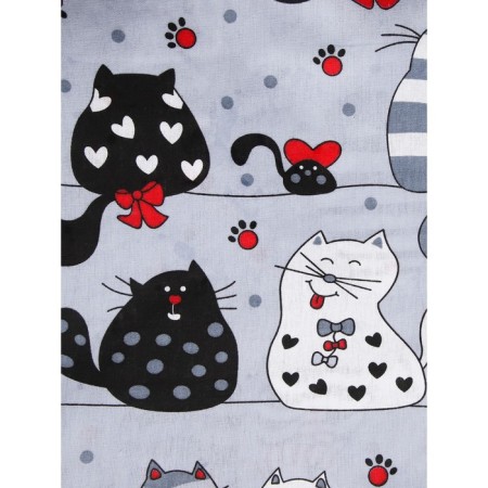 Pillowcase to a pillow for pregnant women, size 340x72 cm, color gray color-3