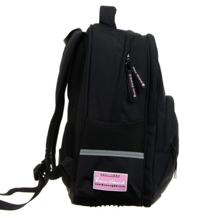 School backpack Bruno VisConti, 40 x 30 x 19 cm, ergonomic back, "this is love"-7