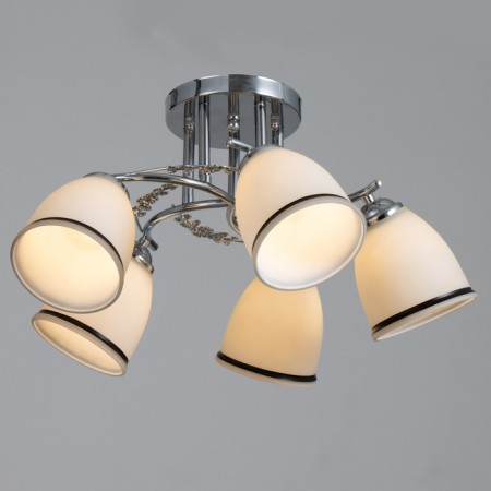Ophelia chandelier 5he27 40t chrome 55x55x25 cm Bayerlux-1