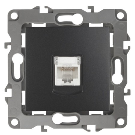 Information socket RJ45, IP20, ERA12, Anthracite