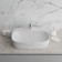 Grossman GR-3027 sink, oval, 595 x 425 mm, white