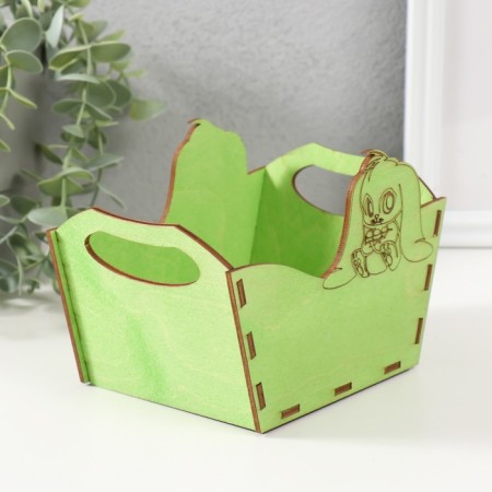 Easter "egg" ovation 15.6x10.5x1 cm, light green-1