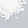 Glass beads 6/0 "snow -white" 450 gr