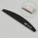 File - emery, abrasiveness 80/100, 18 cm, packing 20 pcs, black color