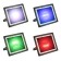 Color's color glow projector multicolor (RGB) 30W with the remote control remut rexant