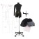 Pentornovsky Monica mannequin, premium set, size 44, black color, linings and right hand