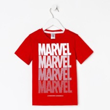 Marvel T-shirt, height 86-92, red