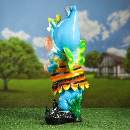 Garden figure "Dwarf with a set" 50x20x17cm-1