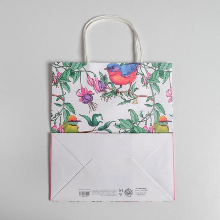 Package gift craft, packaging, "since March 8", 22 x 25 x 12 cm-3