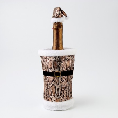 Clothing for a bottle "Snake", 18 cm, color mix