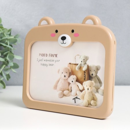 Photo frame Plastic 10x16 cm "Bear" with a pencil of mix 17.3x5x15.5 cm-2