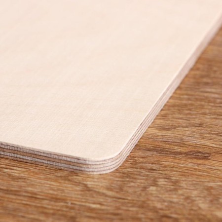 Wooden cutting board "with a bevel", neckline, 29 × 18 × 0.3 cm-1