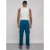Sports male trousers, size 56, blue color