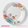 Porcelain dessert shade "Tash", d = 20.5 cm, white color
