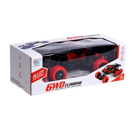 Radio -controlled jeep "Monster 6x6", works on the battery, mix-7