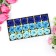 Soap roses, colored shades, set of 18 pcs.