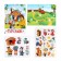 Velcro game "Theater based on the Russian folk tale" Teremok "