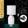 Traffic lamp with lampshade Risalux "Angelo", E14, 40 W, White, 13 × 13 × 29 cm