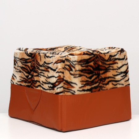 Transformer house square 43 x 43 x 34 cm, tiger coloring-3