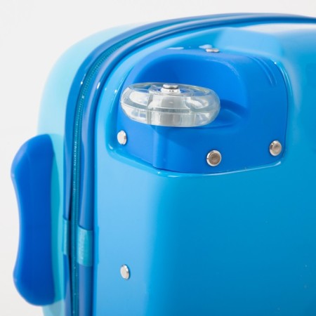 Children's suitcase 27 L (XS), lightning department, blue color-6