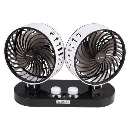 Fan in the double 2x15cm 12V plastic, ACF-12-06-1