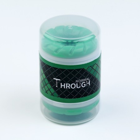 Masterbator of the through oka-hoods Through Normal, silicone, green-8