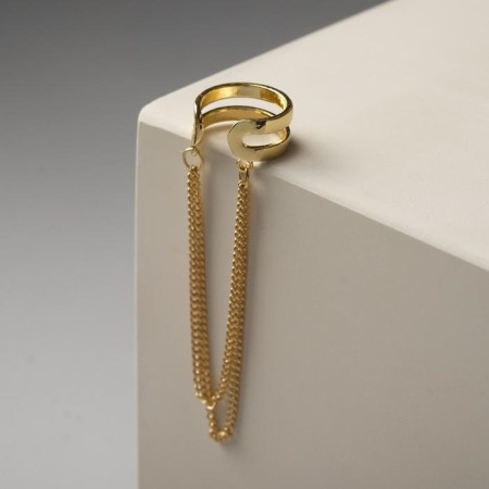 Sea "Kaff" Two strips with chains, color gold-1