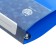 Folder on 4 rings A4, Calligrata, 25 mm, 700 μm, internal and end pocket, blue