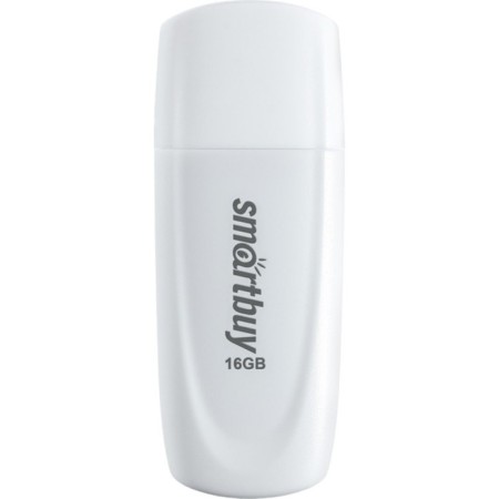 Flash drive Smartbuy 016GB2SCW, 16 GB, USB2.0, th Up 15 MB/s, PBLD up to 12 Mb/s, white-2