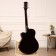 Acoustic guitar Music Life QD-H40Q-HW, purple