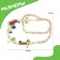 Children's set "Railway: Jungle", 107 parts, 50.5 × 11.5 × 35 cm