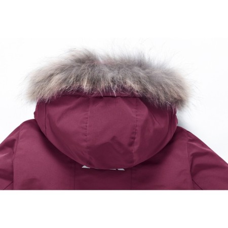 Winter park for a boy, height 140 cm, burgundy color-12