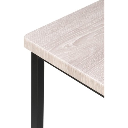 Haric loft Metal/MDF stool, black/Philadelphia Gray 34x34x61 cm-3