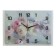 Watch wall interior "flowers", silent, 35 x 25 cm, aa