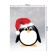 Penguin table tablecloth, rectangular, Saten, size 145x180 cm
