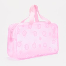 Lightning cosmetic bag, pink color