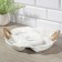 Menzhitsa ceramic 4 sections "Estet", 34 × 30 × 5 cm, saucer
